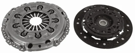 Комплект зчеплення (без виж. підш., диск + корзина, 235мм) HYUNDAI I30, I40 I, I40 I CW, KONA, TUCSON, KIA CEED, PROCEED, SPORTAGE IV, SPORTAGE V, STONIC, XCEED 1.6D/1.6DH 07.17- SACHS 3000950992