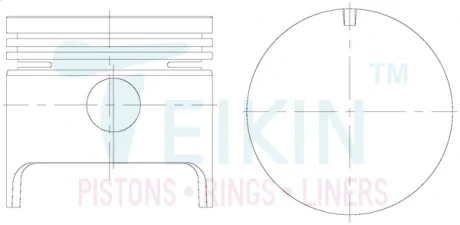 Поршень TEIKIN 46612STD