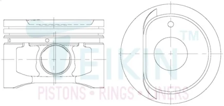Поршень TEIKIN 46359STD