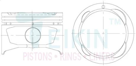 Поршень TEIKIN 46277100