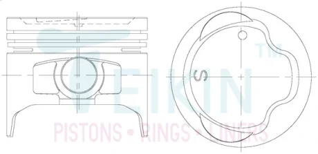 Поршень TEIKIN 46274050