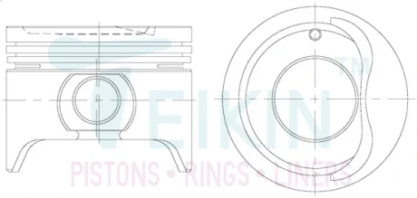 Поршень TEIKIN 46163050