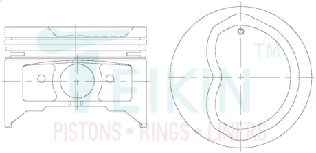 Поршень TEIKIN 46122100