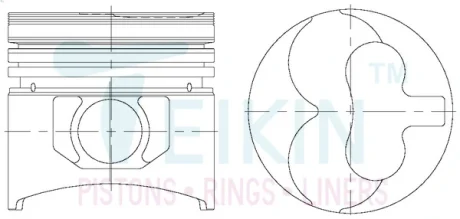 Поршень TEIKIN 44603ASTD