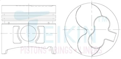Поршень TEIKIN 44267A050