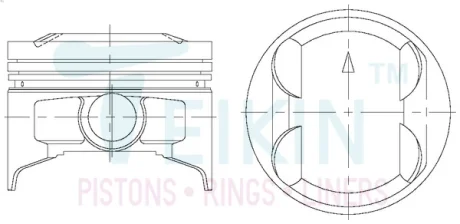 Поршень TEIKIN 43657050