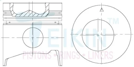 Поршень TEIKIN 43605STD
