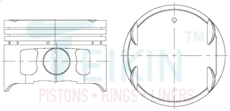 Поршень TEIKIN 43282100