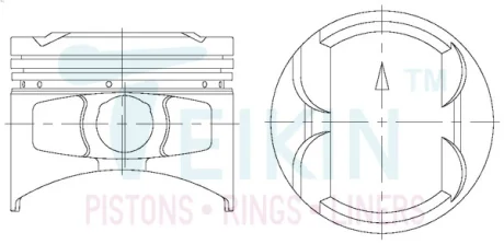 Поршень TEIKIN 43250STD
