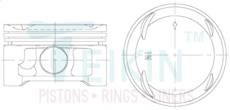 Поршень TEIKIN 38172050