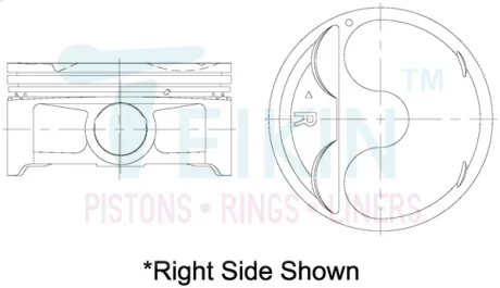 Поршень TEIKIN 55108050