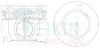 Piston set std 4jj1-tc alf gal TEIKIN 39674AGSTD (фото 1)