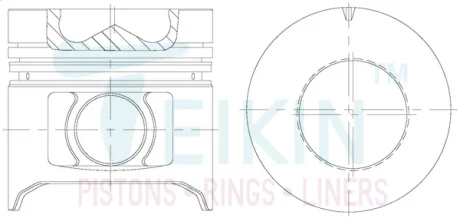 Поршень TEIKIN 46613STD