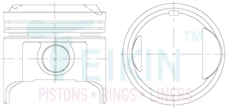 Поршень TEIKIN 46218100