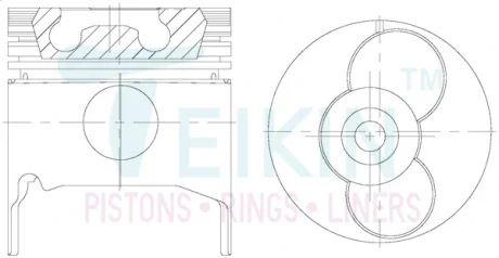 Поршень TEIKIN 39231ASTD