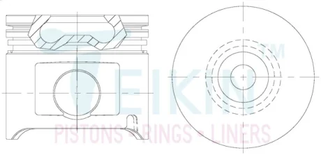 Поршень TEIKIN 46655ASTD