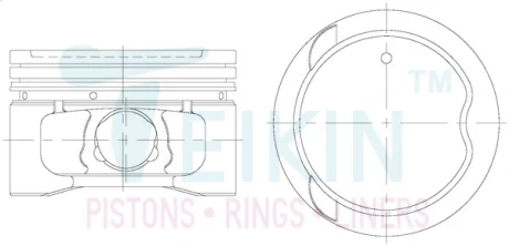 Поршень TEIKIN 46694050