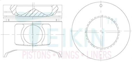 Поршень TEIKIN 46682050