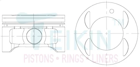 Поршень TEIKIN 46357075