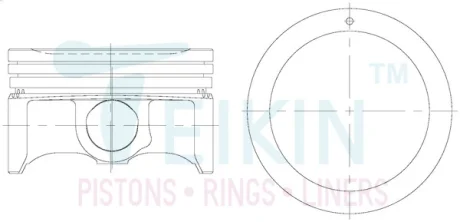 Поршень TEIKIN 45145050