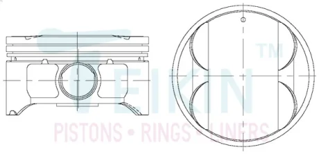 Поршень TEIKIN 44331075