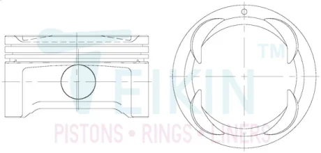 Поршень TEIKIN 39673050