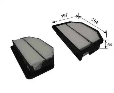 Фильтр воздушный двигателя JS ASAKASHI A0559