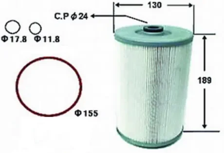 Фильтр масла JS ASAKASHI OE581J