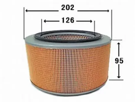 Фильтр воздушный двигателя JS ASAKASHI A464J