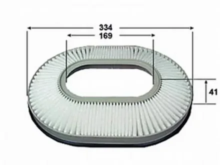 Фильтр воздушный двигателя JS ASAKASHI A3007