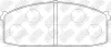 Колодки дискового тормоза NiBK PN2104 (фото 1)