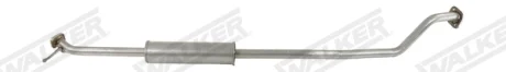 Глушник вихлопної системи середній OPEL AGILA B, SUZUKI SPLASH 1.2/1.2LPG 01.08- WALKER 23649