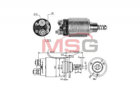 Втягуюче реле стартера ZM ZM 641