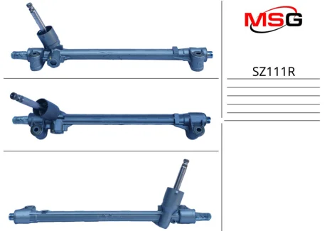 Рульова рейка без ГУР відновлена Suzuki Vitara 15- MSG SZ111R