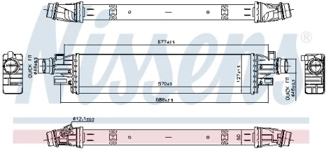 Автозапчасть NISSENS 961319