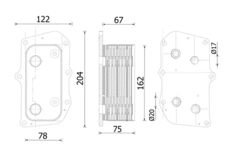 Автозапчасть MAHLE / KNECHT CLC309000S