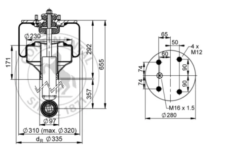 Автозапчасть Contitech 1416NP05