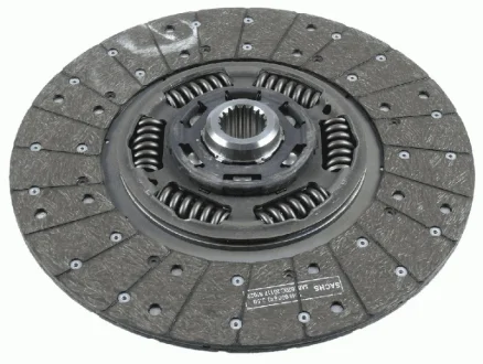 Диск зчеплення (395мм, нов) MERCEDES INTOURO 01.05- SACHS 1878006173