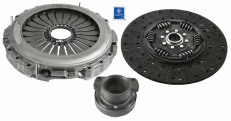 Комплект зчеплення (430мм) SCANIA G I, P I, R I, R II, S, T 10.6D-9.3D 01.03- SACHS 3400700610