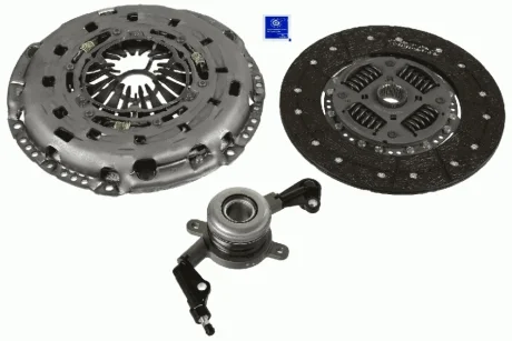 Фото 1 - clutch kit with hydraulic bearing (260mm) SACHS 3000990415 Clutch kit with hydraulic bearing (260mm) SACHS 3000990415 (фото 1)