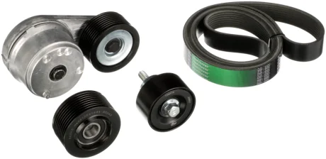 Multi-V-belt set with tensioner fits: DAF CF, CF 65, LF, LF 45, LF 55 FR103S1-PX-7239 01.06- Gates K018PK1894HD (фото 1)