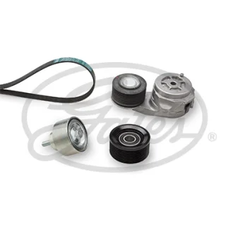 Multi-V-belt set with tensioner fits: DAF CF, LF PX-7164-PX-7239 05.13- Gates K018PK1852HD (фото 1)