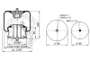 Air suspension bellows Contitech 819MB (фото 2)