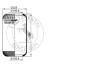Air suspension bellows Contitech RZ45025 (фото 2)