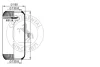 Air suspension bellows Contitech 921N (фото 2)