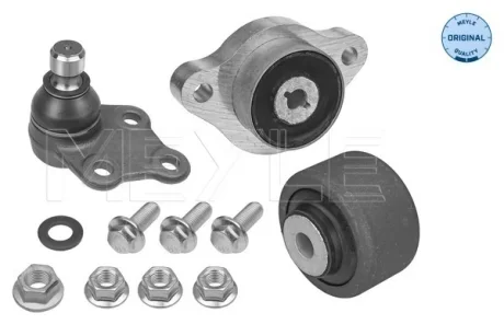 Ремкомплект важеля передн Лів (вид поперечного важеля: поперечний) MERCEDES VIANO (W639), VITO / MIXTO (W639), VITO (W639) 2.1D-3.7 09.03- MEYLE 0166100005 (фото 1)