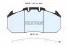 Гальмівні колодки, дискове гальмо (набір) TEXTAR 2913103 (фото 2)