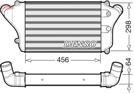 Intercooler DENSO DIT45005