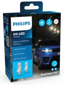 Light bulbs, xenon, LED PHILIPS 11342U60B2X2