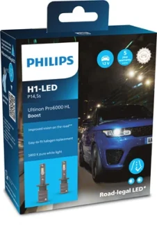Light bulbs, xenon, LED PHILIPS 11258U60BX2